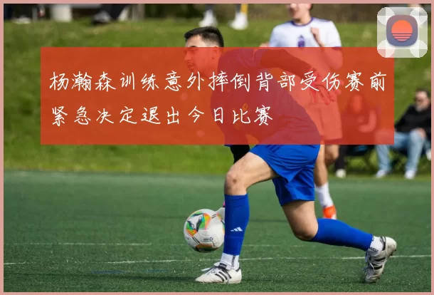 杨瀚森训练意外摔倒背部受伤赛前紧急决定退出今日比赛