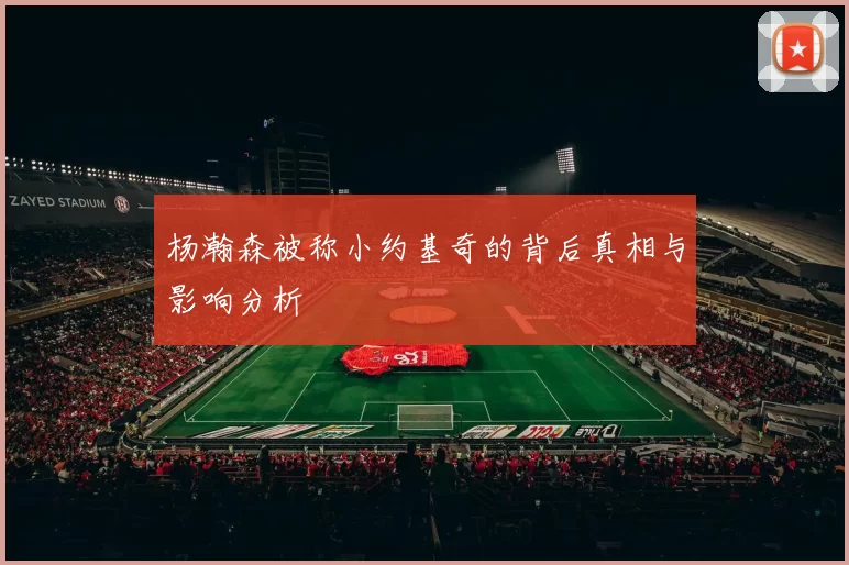 杨瀚森被称小约基奇的背后真相与影响分析